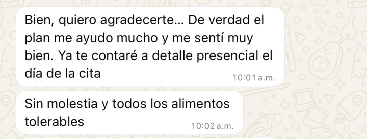 Testimonio real de paciente