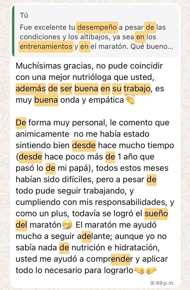 Testimonio real de paciente