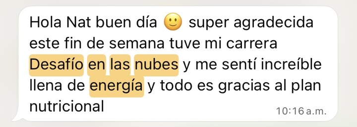 Testimonio real de paciente